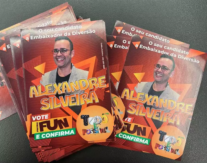 Materiais para campanha política - Santinho